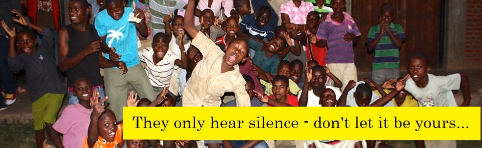 They only hear silence - dont let it be yours...